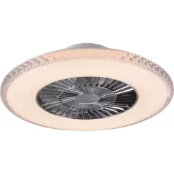 Reality LED-Deckenleuchte Harstad Integr. Ventilator Chrom 9 Reality LED-Deckenleuchte Harstad Integr. Ventilator Chrom -Lampe Geschäft 4017807461206 4546 03