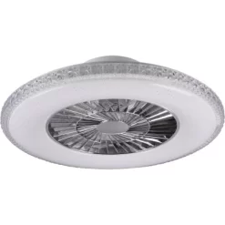 Reality LED-Deckenleuchte Harstad Integr. Ventilator Chrom 10 Reality LED-Deckenleuchte Harstad Integr. Ventilator Chrom -Lampe Geschäft 4017807461206 4546 04