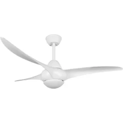 Reality LED-Deckenleuchte Alesund Integr. Ventilator Weiß Matt -Lampe Geschäft 4017807529609 4546 03