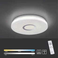 LED-Deckenleuchte Jonas Sternenhimmel -Lampe Geschäft 4043689940737 2426 AI 09