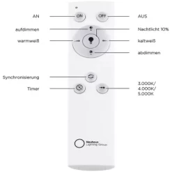 LED-Deckenleuchte Jonas Sternenhimmel -Lampe Geschäft 4043689940737 2426 AR 07