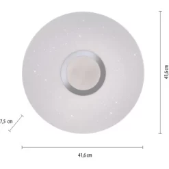 LED-Deckenleuchte Jonas Sternenhimmel -Lampe Geschäft 4043689940737 2426 VM 06