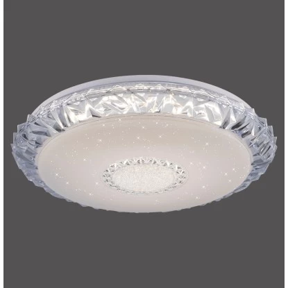 Leuchten Direkt LED-Deckenleuchte Lucca Transparent Ø 51 Cm 2 Leuchten Direkt LED-Deckenleuchte Lucca Transparent Ø 51 Cm – Bild 2