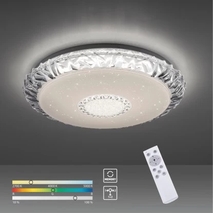 Leuchten Direkt LED-Deckenleuchte Lucca Transparent Ø 51 Cm 11 Leuchten Direkt LED-Deckenleuchte Lucca Transparent Ø 51 Cm – Bild 11