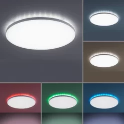 Leuchten Direkt LED-Deckenleuchte Gustav Weiß Ø 42 Cm -Lampe Geschäft 4043689979607 2426 04