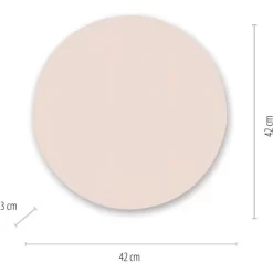 Leuchten Direkt LED-Deckenleuchte Gustav Weiß Ø 42 Cm -Lampe Geschäft 4043689979607 2426 07