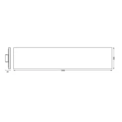 Ledvance Panelleuchte Planon Sun@Home Smart+ Rahmenlos 120 Cm X 30 Cm -Lampe Geschäft 4058075575974 2010 VM 01