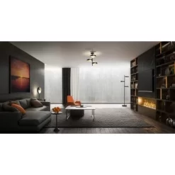 Ledvance Tischlampe Decor Memphis Schwarz-Gold 36,5 Cm -Lampe Geschäft 4058075759206 2010 AB 01