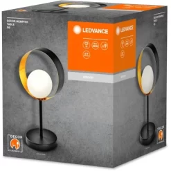 Ledvance Tischlampe Decor Memphis Schwarz-Gold 36,5 Cm -Lampe Geschäft 4058075759206 2010 VP 06