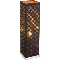 Globo Tischleuchte Clarke Schwarz-Gold 1-flammig 57 X 15 X 15 Cm