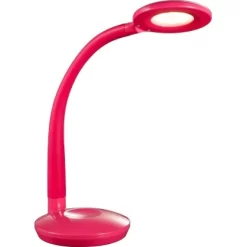 LED-Tischleuchte Fuchsia Dimmbar