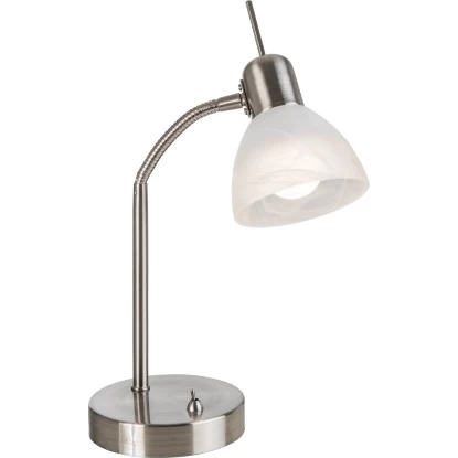 Nino Leuchten LED-Tischleuchte Daytona Nickel EEK: A++ 1 Nino Leuchten LED-Tischleuchte Daytona Nickel EEK: A++