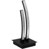 Eglo LED-Tischleuchte Lejias 33 Cm X 14 Cm X 14 Cm Schwarz-Transparent