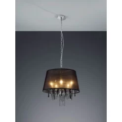 Trio Kronleuchter Pendelleuchte EEK: E-A++ -Lampe Geschäft 5668900 2451 Krone 2