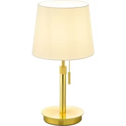 Trio Tischleuchte Lyon Messing Matt 560 Mm X 255 Mm X 255 Mm