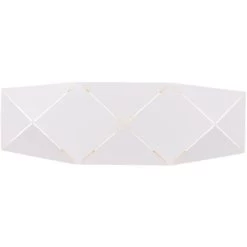 Trio LED Wandleuchte Zandor Weiß Matt 130 Mm X 400 Mm X 65 Mm