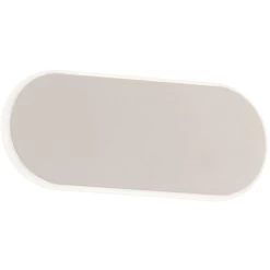 Trio LED Wandleuchte Carlo Weiß Matt 80 Mm X 200 Mm X 48 Mm