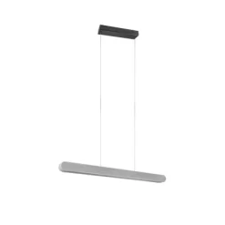 Trio LED-Pendelleuchte Helios 1-flammig Aluminium Gebürstet 130 Cm X 6 Cm -Lampe Geschäft 612141 2451 14