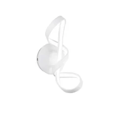 Reality LED-Wandleuchte Perugia 1-flammig Weiß Matt 22 Cm X 17,5 Cm