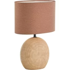 LED-Tischleuchte Legend Braun 1-flammig