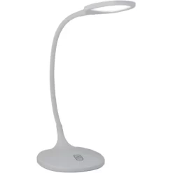 LED-Tischleuchte Yava Silber 1-flammig