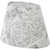 Eglo Lampenschirm Mit Druck Grau 25 Cm X 16 Cm