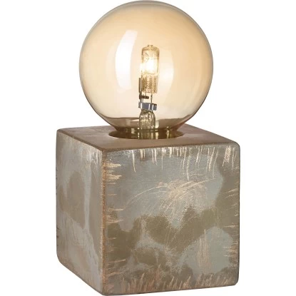 Tischleuchte Vintage Gold 3 Tischleuchte Vintage Gold – Bild 3