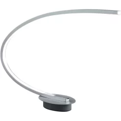 LED-Tischleuchte Solo Aluminium Gebürstet