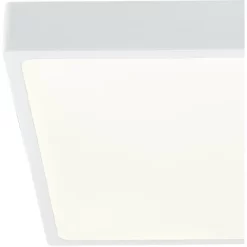 Globo LED-Deckenleuchte Alena Aluminium Druckguss Weiß Dimmbar -Lampe Geschäft 755186 3749 5