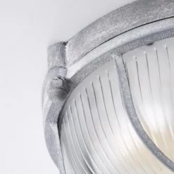 Brilliant Wand- Und Deckenleuchte Lauren E27 Grau 19 Cm -Lampe Geschäft 755438 1079 5