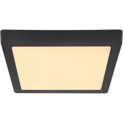 Globo LED-Deckenleuchte Dino 30 X 30 Cm Metall Schwarz -Lampe Geschäft 755891 3749 3