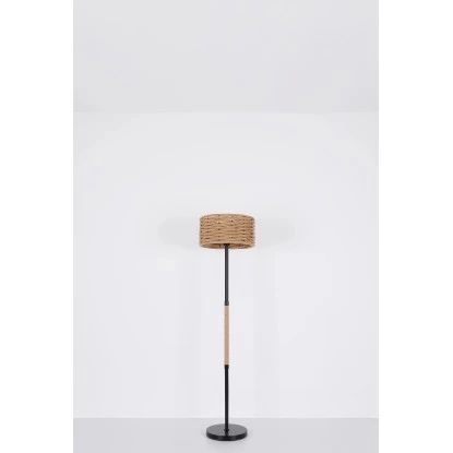 Globo Stehleuchte Halia 1-flammig Metall Schwarz Matt 8 Globo Stehleuchte Halia 1-flammig Metall Schwarz Matt – Bild 8