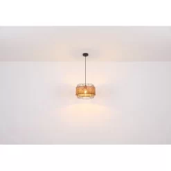 Globo Stehleuchte Gina 1-flammig Metall Schwarz Mit Wippschalter Am Kabel -Lampe Geschäft 756867 3749 9