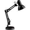Brilliant Tischlampe Henry E27 Schwarz 50 Cm