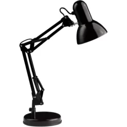 Brilliant Tischlampe Henry E27 Schwarz 50 Cm