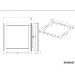 LED-Deckenlampe Slide Weiß 2-flammig 20 W 2000 Lm Warmweiß -Lampe Geschäft 767452 2451 3