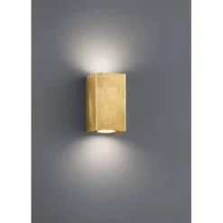 Trio Wandlampe Cleo Goldfarbig 2-flammig GU10 8 Cm X 8 Cm X 15 Cm