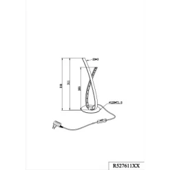 LED-Schreibtischlampe Mickey Chrom 1-flammig 2,5 W -Lampe Geschäft 769577 2451 3