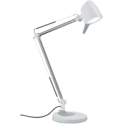 Trio LED-Schreibtischlampe Rado Weiß Matt 1-flammig -Lampe Geschäft 769579 2451 3 1