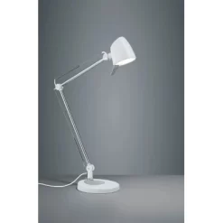 Trio LED-Schreibtischlampe Rado Weiß Matt 1-flammig -Lampe Geschäft 769579 2451 9 HQ