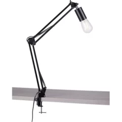 Leuchten Direkt Klemmleuchte Turn Me Schwarz E27-Fassung IP20 -Lampe Geschäft 769814 2426 Klemmleuchte 4