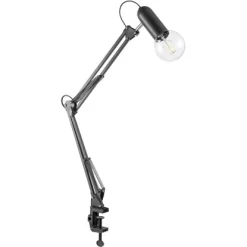 Leuchten Direkt Klemmleuchte Turn Me Schwarz E27-Fassung IP20 -Lampe Geschäft 769814 2426 Klemmleuchte 6