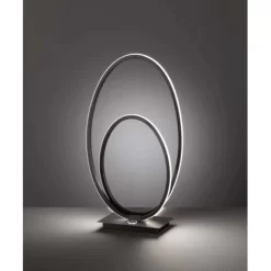 Wofi LED-Tischlampe Nia Schwarz