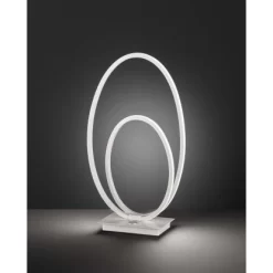 Wofi LED-Tischlampe Nia Weiß