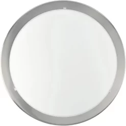 Eglo Deckenleuchte Planet Nickel Matt Ø 29 Cm