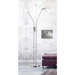 Fischer & Honsel LED-Stehlampe Dent 2 X 6 W Warmweiß