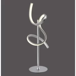 Leuchten Direkt Tischleuchte Curls Silber IP20