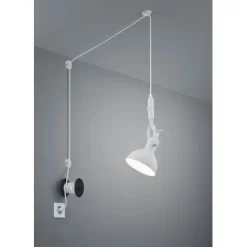 Trio Deckenlampe Carlotta Weiß Matt 1-flammig E14 Fassung