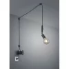 Trio Deckenlampe Stella Schwarz Matt 1-flammig E27 Fassung