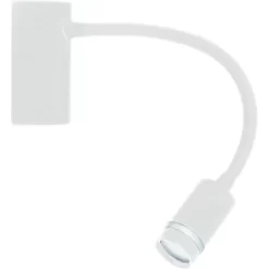 Luce Design LED-Leselampe Kepler Weiß